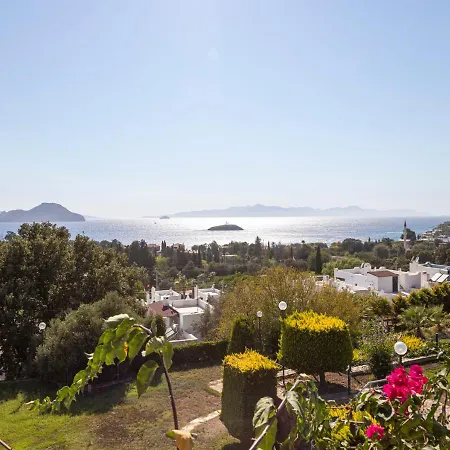 Apartamento Splendid House With Sea View And Shared Pool In Bodrum